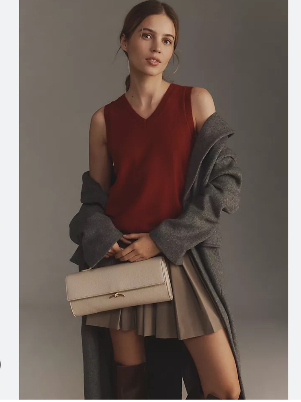 NWT Reformation Reese Cashmere Sweater Vest